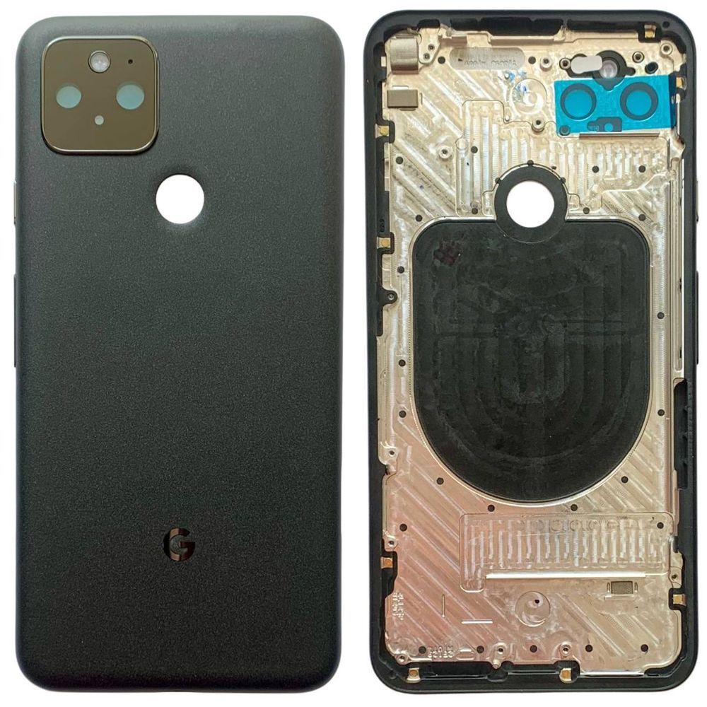 Задня кришка Google Pixel 5 black (зі склом камери) 10695 фото