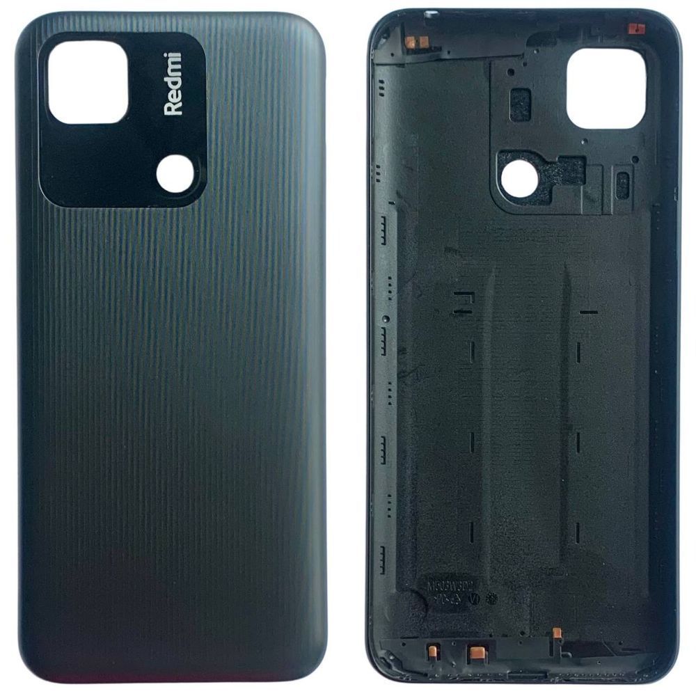 Задня кришка Xiaomi Redmi 10A black (без скла камери) 0712285 фото
