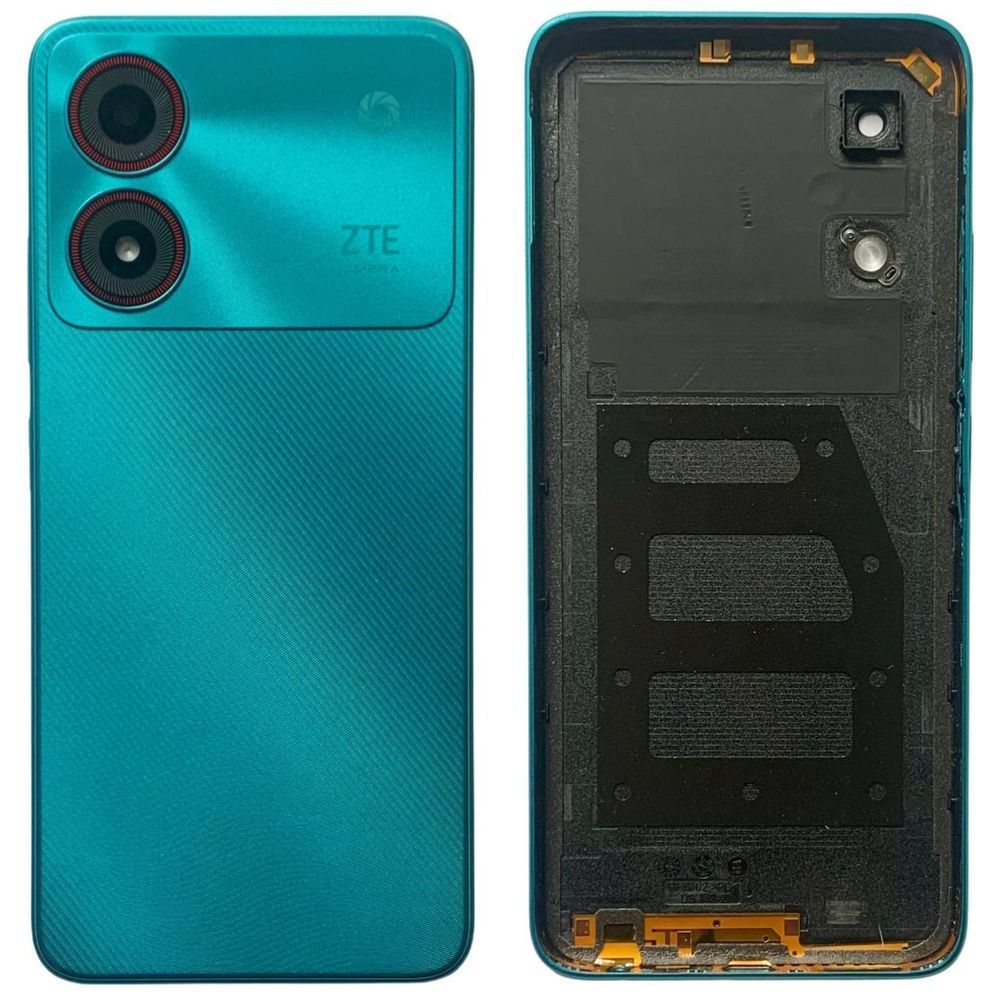 Задня кришка ZTE Blade A34 green (зі склом камери) 097636 фото