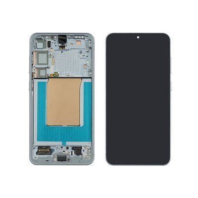 Дисплей для Samsung S936 Galaxy S25 Plus (5G) (2025) з чорним тачскрином та Icy Blue корпусною рамкою GH82-36368C Original 49673 фото