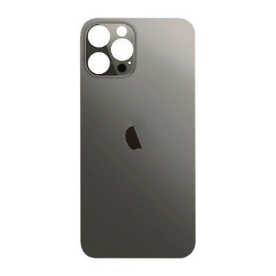 Задня кришка корпусу iPhone 12 Pro Max Gray (великий виріз під камеру), Original (China) 519539 фото