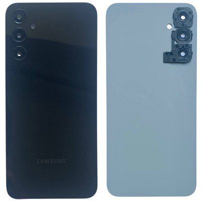 Задня кришка Samsung A245 Galaxy A24 4G 2023 black (зі склом камери)  53206 фото