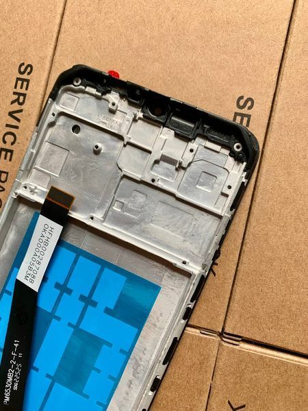 Дисплей для Xiaomi Redmi 9 Prime (M2004J19PI) з чорним тачскріном і корпусною рамкою, Original (PRC) 104028_1 фото