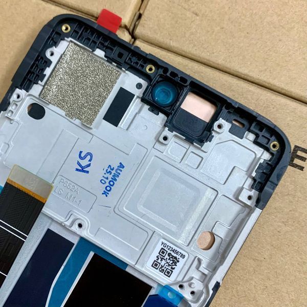 Дисплей для Motorola Moto G84 (XT2347 | XT2347-2) з чорним тачскріном та корпусною рамкою, INCELL 101282 фото