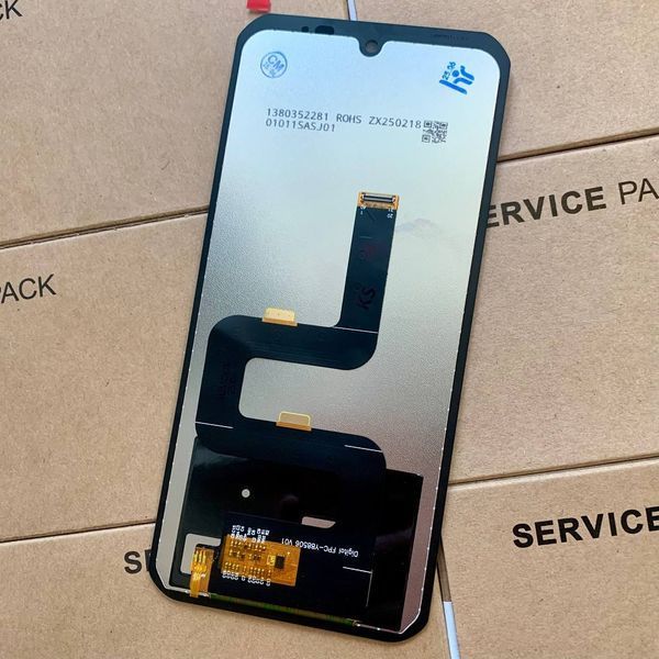 Дисплей для Doogee S88 Pro з чорним тачскріном, Original 125684_1 фото