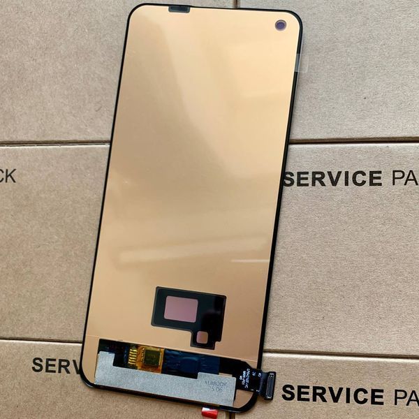 Дисплей для OnePlus 8T (KB2000, KB2001, KB2003, KB2005, KB2007) з чорним тачскріном, OLED 10521028		 фото