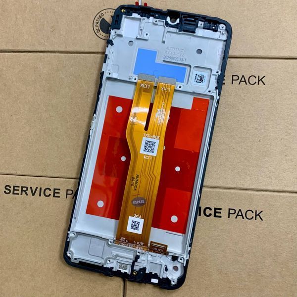 Дисплей для Samsung A075 Galaxy A07 2025 з чорним тачскріном та корпусною рамкою, Original (China) 83390		 фото