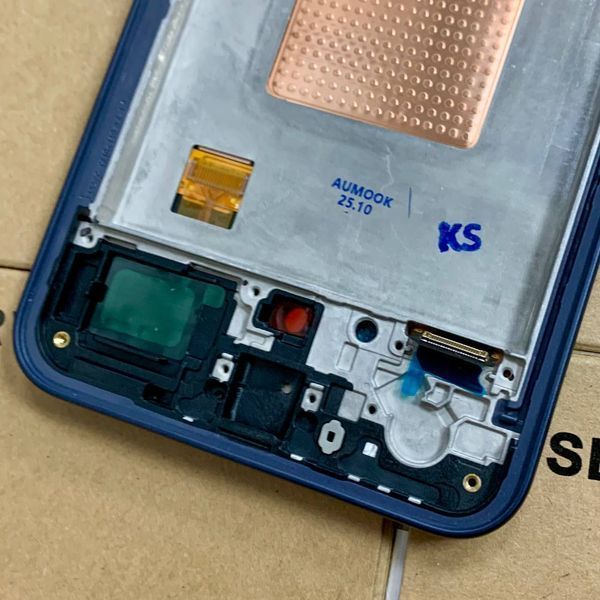 Дисплей для Samsung A356 Galaxy A35 5G з чорним тачскріном та корпусною рамкою, Original (China) 9840342 фото