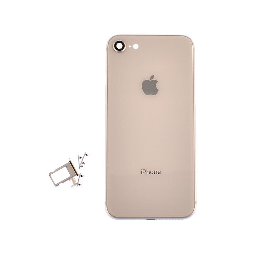 Корпус для iPhone 8 White в зборі з тримачем SIM та кнопками, EU 0704529 фото