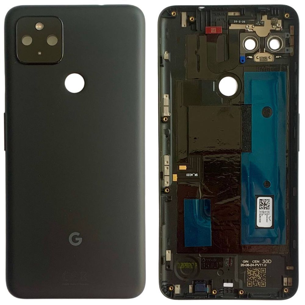 Задня кришка Google Pixel 4A 5G black (зі склом камери) 10694 фото