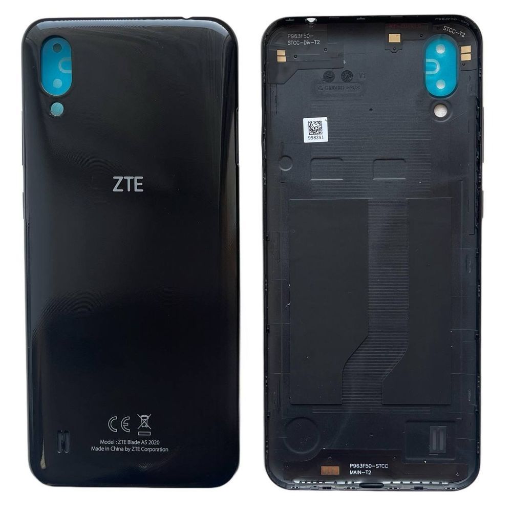 Задня кришка ZTE Blade A5 2020 black (без скла камери) 097593 фото