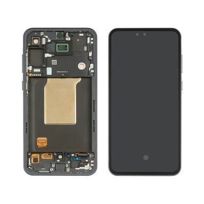 Дисплей для Samsung A556 Galaxy A55 (2024) з чорним тачскрином та Navy Blue корпусною рамкою GH82-34305A Original 46714 фото