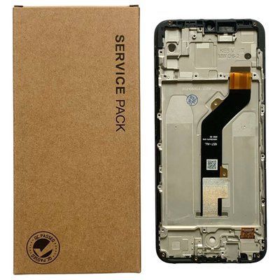 Дисплей для Tecno Spark 6 Go з чорним тачскріном та корпусною рамкою, Original (China) 555713 фото