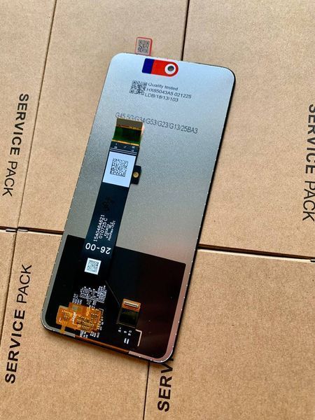 Дисплей для Motorola Moto G22 | Moto E32 | Moto E32S з чорним тачскріном, Original (China) 40033 фото