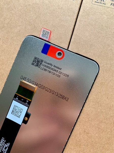 Дисплей для Motorola Moto G22 | Moto E32 | Moto E32S з чорним тачскріном, Original (China) 40033 фото