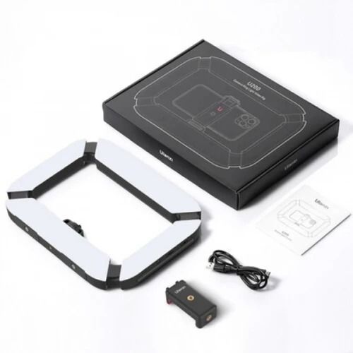 Кільцева LED-лампа з пультом для смартфона та тримачем RGB U200 40214 фото