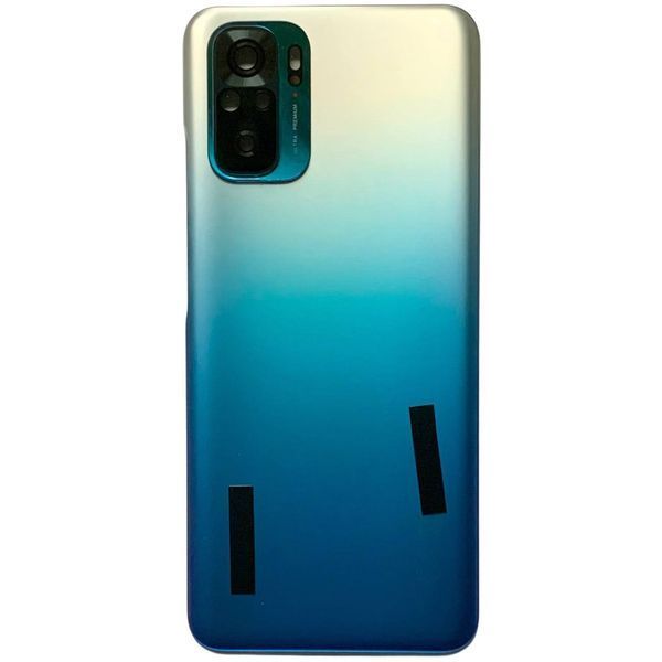 Задня кришка Xiaomi Redmi Note 10S 4G blue (зі склом камери) 0712302 фото