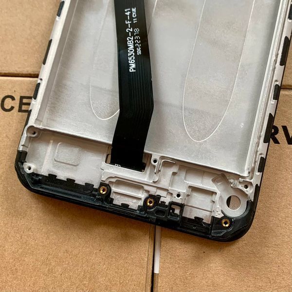 Дисплей для Xiaomi Redmi 9 Prime (M2004J19PI) з чорним тачскріном та корпусною рамкою, Original (China) 9861635_1 фото