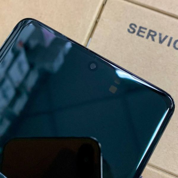Дисплей для Samsung G998 Galaxy S21 Ultra з чорним тачскріном та корпусною рамкою, OLED 1405368 фото