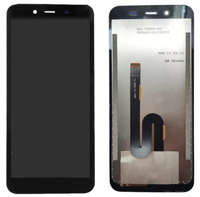 Дисплей для Ulefone Power Armor 16 | Ulefone Power Armor 16 Pro з чорним тачскріном, Original 438722 фото