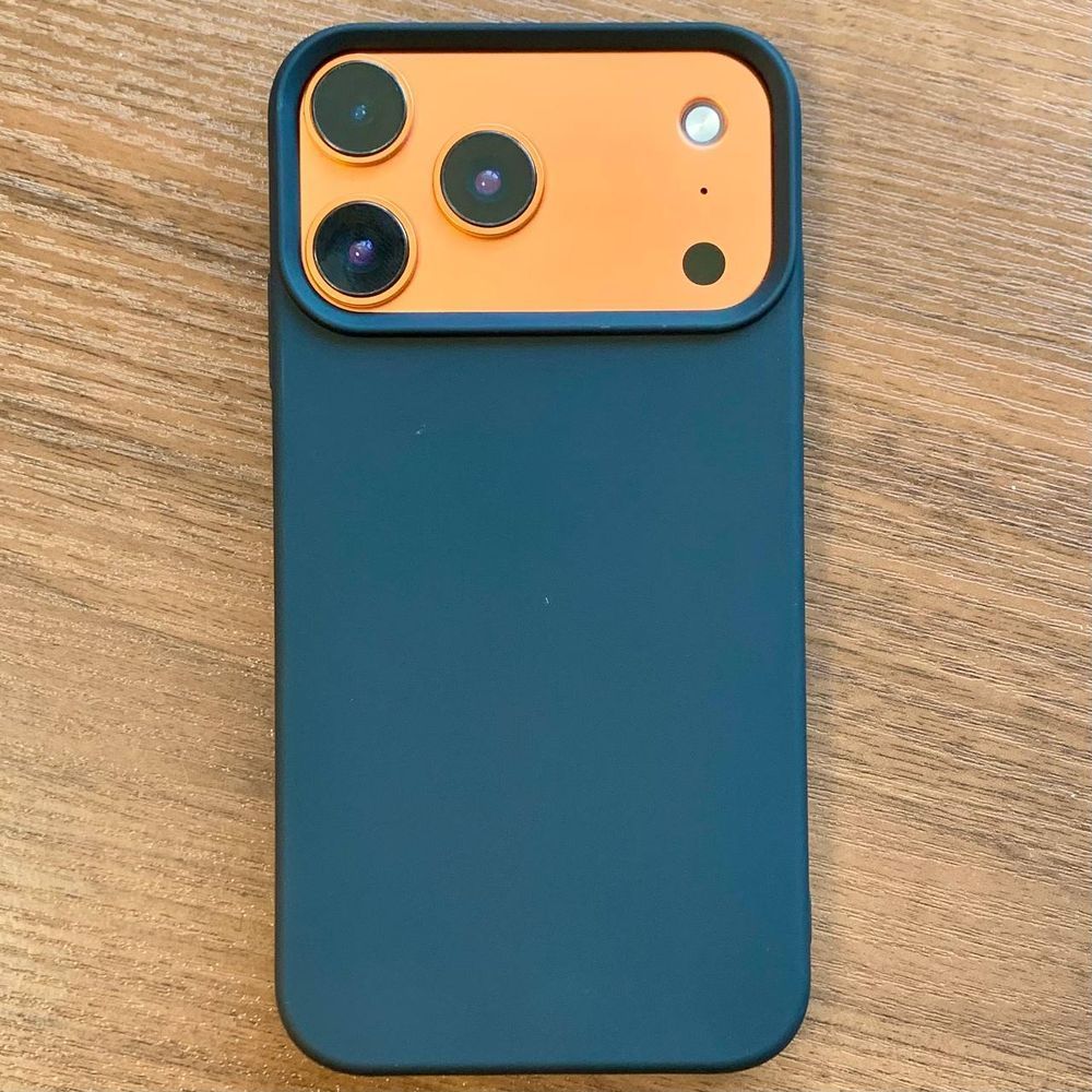 Чохол Clear Case для iPhone Xs Max в формі iPhone 17 Pro (black) 087208 фото