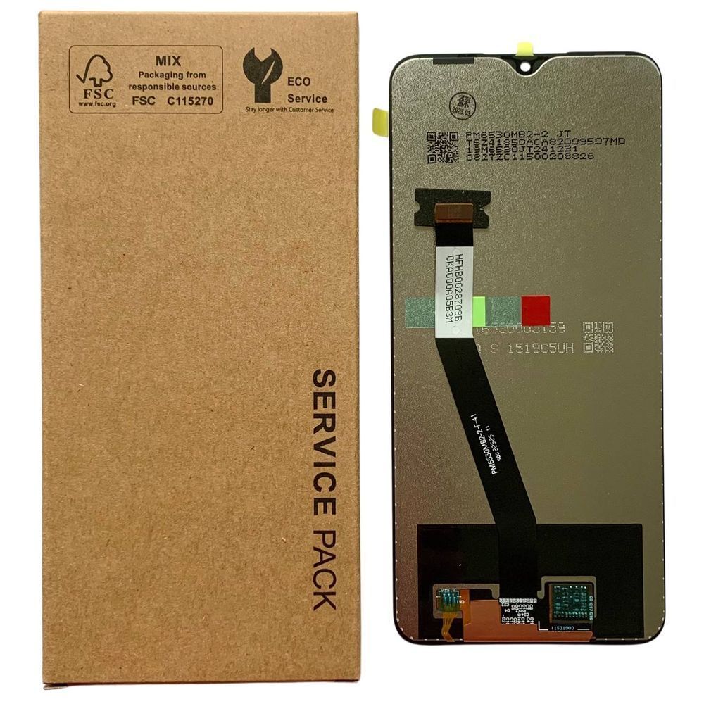 Дисплей для Xiaomi Redmi 9 Prime (M2004J19PI) з чорним тачскріном, Original 9860624_1 фото