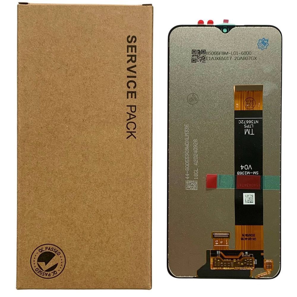 Дисплей для Samsung M236 Galaxy M23 5G (2022) (SM-M236B V04) з чорним тачскріном, Original (China) 1120059_5 фото
