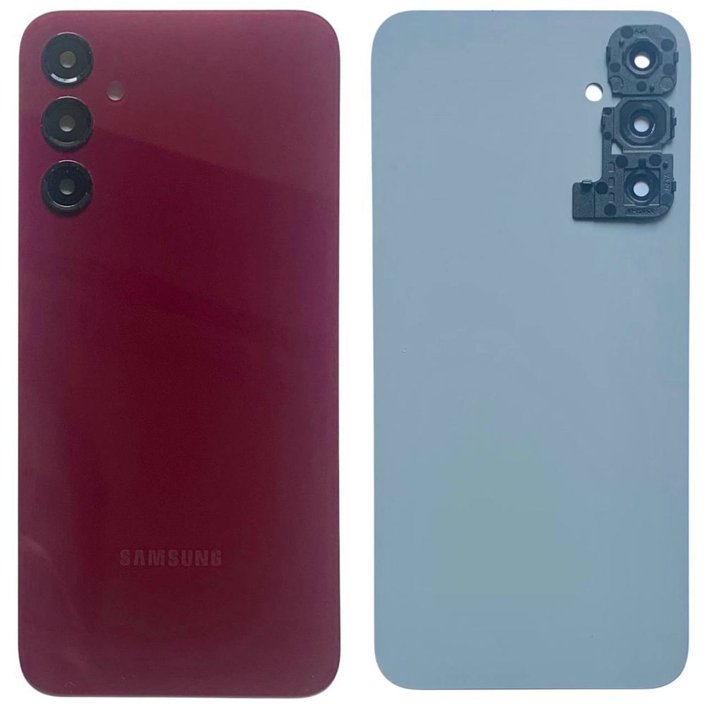 Задня кришка Samsung A245 Galaxy A24 4G 2023 red (зі склом камери) 53208 фото