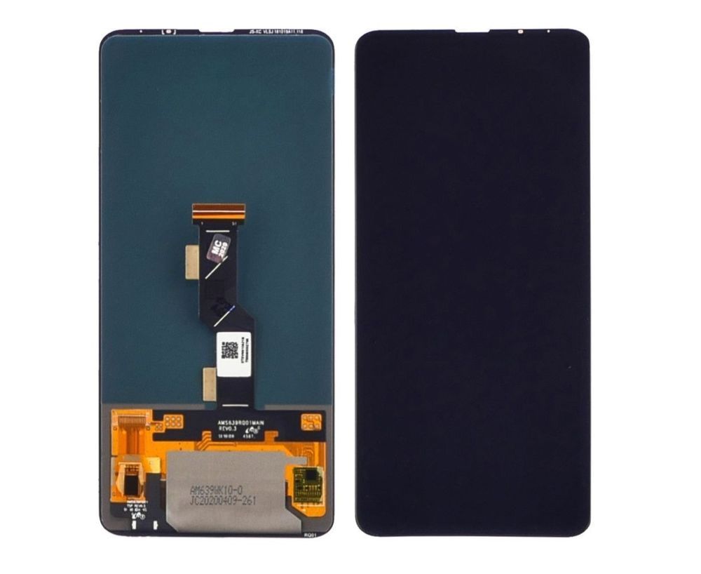 Дисплей для Xiaomi Mi Mix 3 з чорним тачскріном, OLED 123916 фото