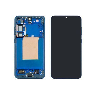 Дисплей для Samsung S936 Galaxy S25 Plus (5G) (2025) з чорним тачскрином та синьою корпусною рамкою GH82-36368D Original 49670 фото