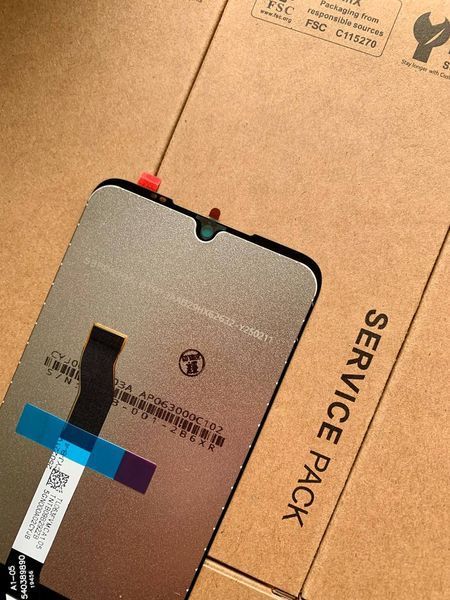 Дисплей для Xiaomi RedMi Note 8T з чорним тачскріном, Original (PRC) 103971 фото