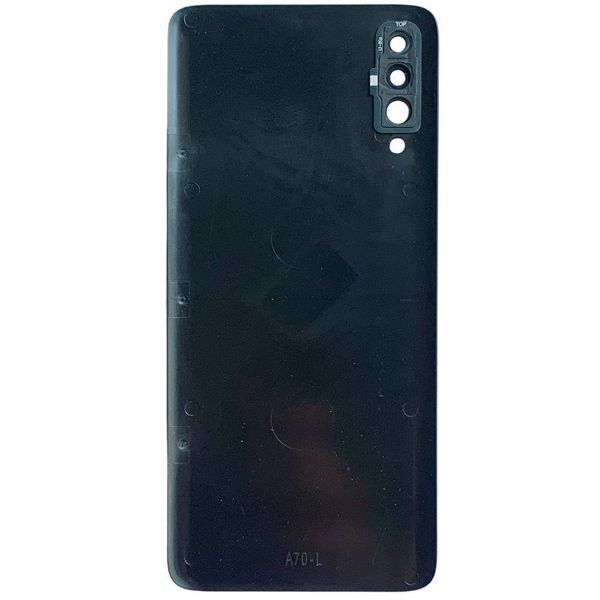 Задня кришка Samsung A705 Galaxy A70 2019 black (зі склом камери) 6058 фото