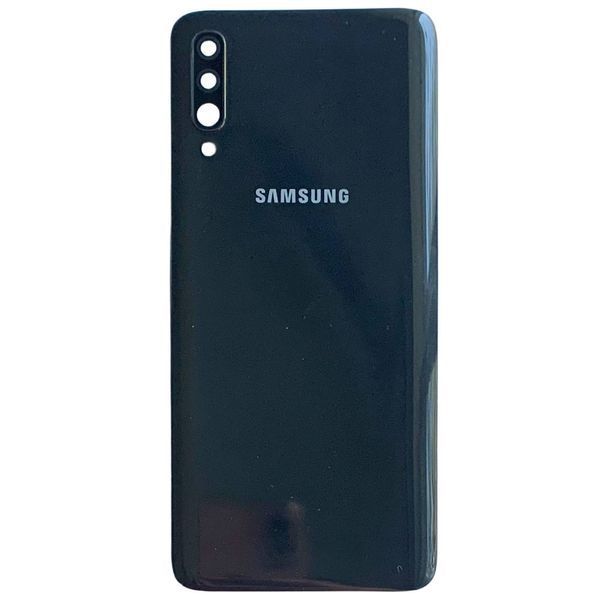 Задня кришка Samsung A705 Galaxy A70 2019 black (зі склом камери) 6058 фото