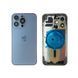 Корпус для iPhone 13 Pro Blue в зборі з тримачем SIM та кнопками, USA 1408577 фото