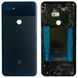 Задня кришка Google Pixel 3A XL black (зі склом камери) 10692 фото