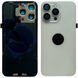 Задня кришка корпусу iPhone 15 Pro Max White (зі склом камери, MagSafe, NFC), Original (China) 648170 фото
