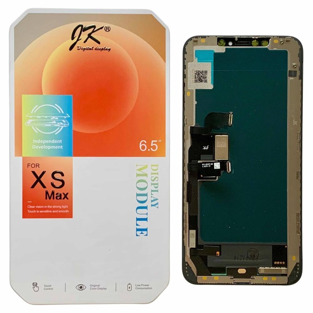 Дисплей для iPhone Xs Max з чорним тачскріном, JK-INCELL 1408503_2 фото