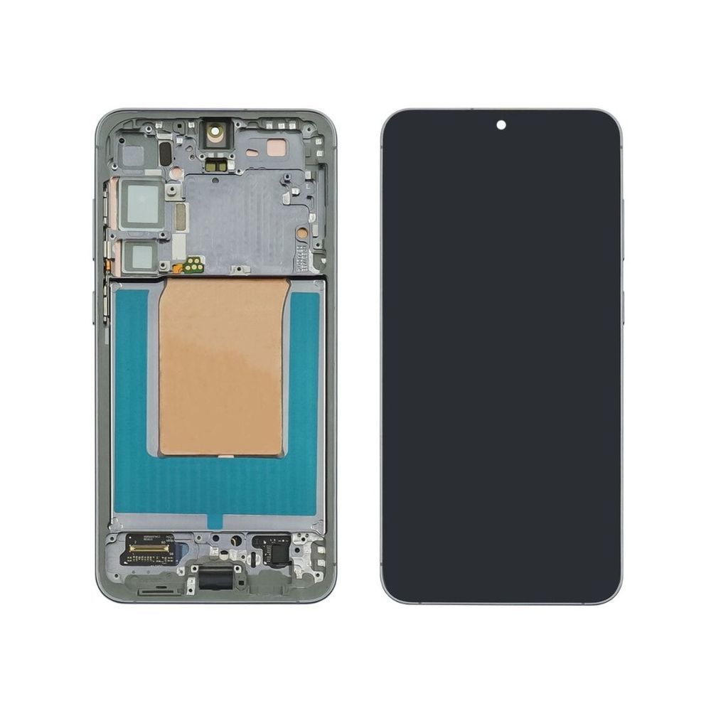 Дисплей для Samsung S936 Galaxy S25 Plus (5G) (2025) з чорним тачскрином та сріблястою корпусною рамкою GH82-36368A Original 49671 фото