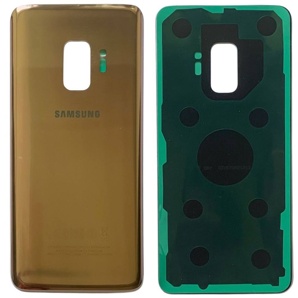 Задня кришка Samsung G960 Galaxy S9 gold (зі склом камери)  5977 фото