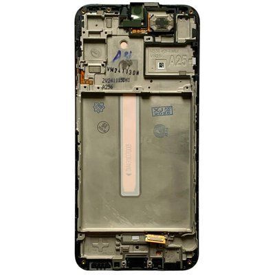 Дисплей для Samsung A256 Galaxy A25 5G 2023 з чорним тачскріном та корпусною рамкою, Original (China) 6989935 фото