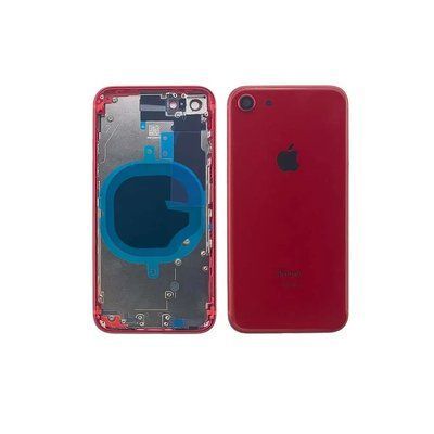 Корпус для iPhone 8 Red в зборі з тримачем SIM та кнопками, EU 0704897 фото