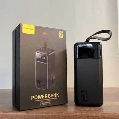 Power Bank Tornado PB-A5 50000mAh PD | QC 22.5W 2USB + USB-C 38895 фото