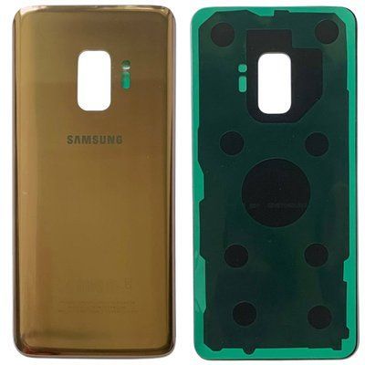 Задня кришка Samsung G960 Galaxy S9 gold (зі склом камери)  5977 фото