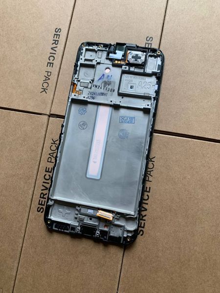Дисплей для Samsung A256 Galaxy A25 5G 2023 з чорним тачскріном та корпусною рамкою, Original (China) 6989935 фото
