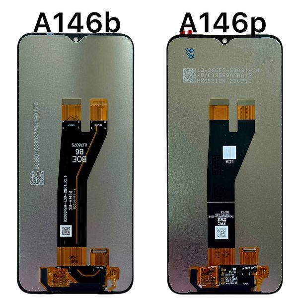 Дисплей для Samsung A146B Galaxy A14 5G 2023 (BS066FBM-L09-DB01_1.1) з чорним тачскріном, Original (China) 83333 фото