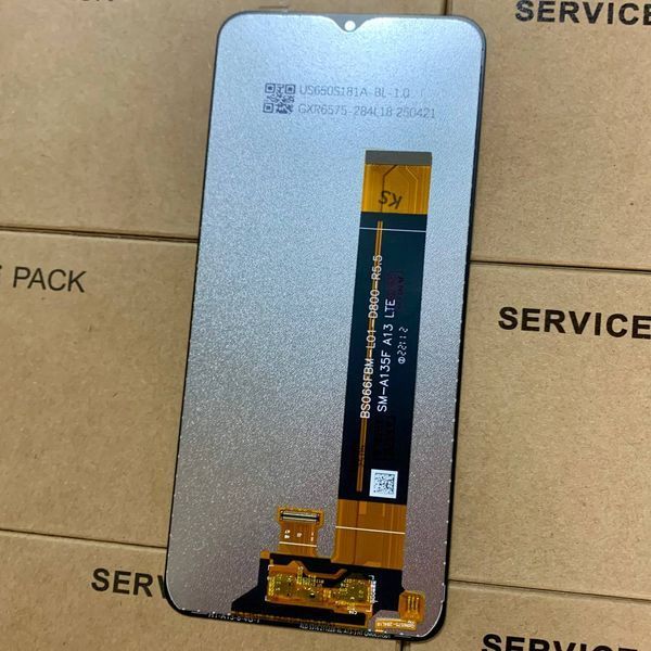 Дисплей для Samsung A137 Galaxy A13 (2022) (BS066FBM-L01-D800_R5.5) з чорним тачскріном, Original (China) 83305_2 фото