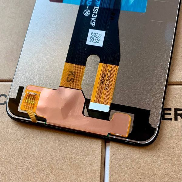 Дисплей для ZTE Blade A55 з чорним тачскріном, Original (China) 156672 фото