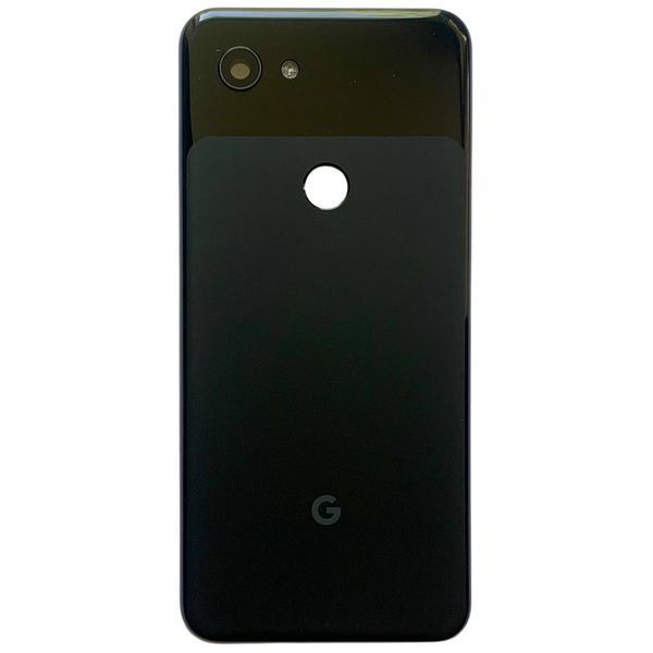 Задня кришка Google Pixel 3A black (зі склом камери) 10691 фото