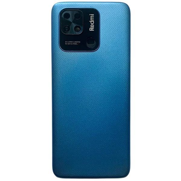 Задня кришка Xiaomi Redmi 10C blue (зі склом камери) 0712295 фото