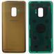 Задня кришка Samsung G960 Galaxy S9 gold (зі склом камери)  5977 фото